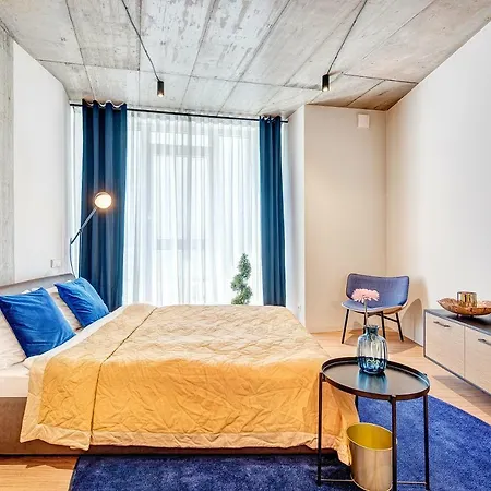 Апартаменты Happy Gold Studio, Self Check-in, Parking In The Underground Garage Вильнюс