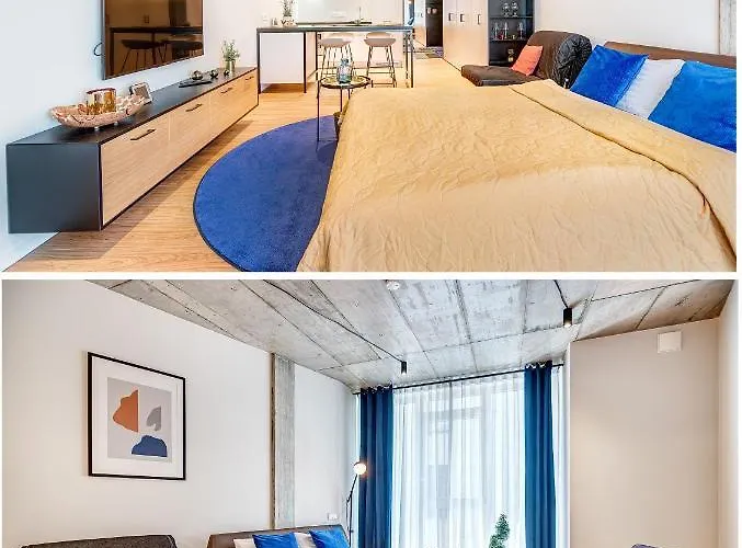 Happy Gold Studio, Self Check-in, Parking In The Underground Garage Appartement *