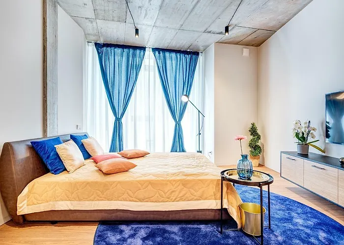 Apartmán Happy Gold Studio, Self Check-in, Parking In The Underground Garage *