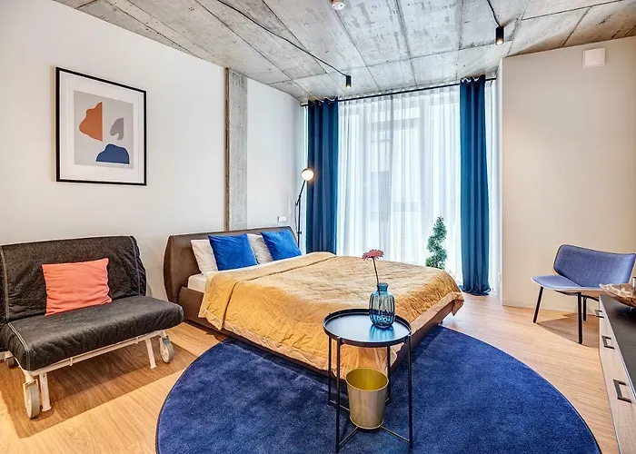 Happy Gold Studio, Self Check-in, Parking In The Underground Garage *