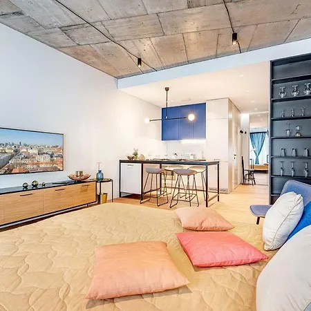 Happy Gold Studio, Self Check-in, Parking In The Underground Garage * Vilna