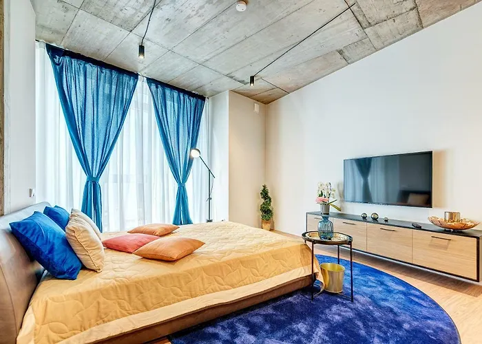 Διαμέρισμα Happy Gold Studio, Self Check-in, Parking In The Underground Garage Βίλνιους